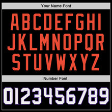 Load image into Gallery viewer, Custom Black White-Purple Authentic Throwback Basketball Jersey