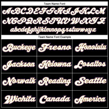 Load image into Gallery viewer, Custom Black White-Purple Mesh Authentic Throwback Football Jersey