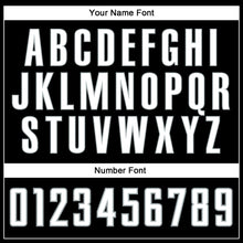 Load image into Gallery viewer, Custom Black Gray Pinstripe White-Gray Authentic Baseball Jersey