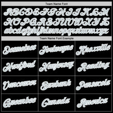 Load image into Gallery viewer, Custom Black Gray-White Authentic Baseball Jersey
