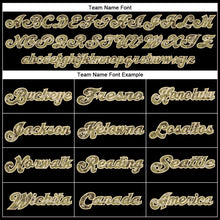 Load image into Gallery viewer, Custom Black Camo-Cream Mesh Authentic Football Jersey