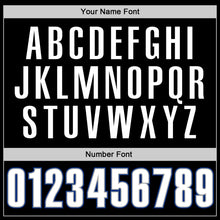 Load image into Gallery viewer, Custom Black White-Royal Performance T-Shirt