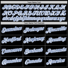 Load image into Gallery viewer, Custom Black White-Royal Performance T-Shirt