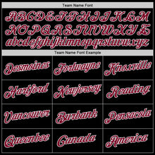 Load image into Gallery viewer, Custom Stitched Black White-Maroon Sports Pullover Sweatshirt Hoodie