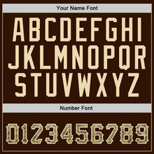 Load image into Gallery viewer, Custom Stitched Brown Camo-Cream Sports Pullover Sweatshirt Hoodie