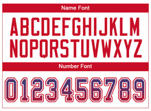 Load image into Gallery viewer, Custom Royal Red-White Drift Fashion Football Jersey