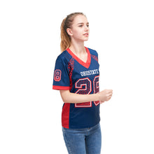 Load image into Gallery viewer, Custom Royal Red-White Drift Fashion Football Jersey
