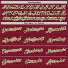 Load image into Gallery viewer, Custom Stitched Burgundy Camo-Black Sports Pullover Sweatshirt Hoodie