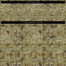 Load image into Gallery viewer, Custom Stitched Camo Olive-Cream Sports Pullover Sweatshirt Salute To Service Hoodie