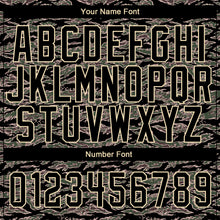 Load image into Gallery viewer, Custom Camo Black-Cream Performance Salute To Service T-Shirt