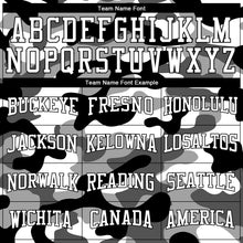 Load image into Gallery viewer, Custom Stitched Camo White-Black 3D Sports Pullover Sweatshirt Salute To Service Hoodie