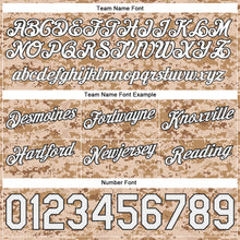 Load image into Gallery viewer, Custom Camo White-Black Authentic Salute To Service Basketball Shorts