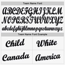 Load image into Gallery viewer, Custom White Black Pinstripe Black-Gray Baseball Jersey