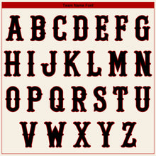 Load image into Gallery viewer, Custom Cream Black-Red Authentic Baseball Jersey