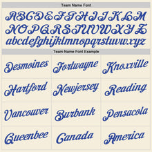 Load image into Gallery viewer, Custom Cream Red-Royal Performance T-Shirt