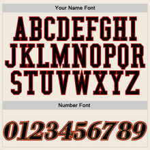 Load image into Gallery viewer, Custom Stitched Cream Black-Old Gold Sports Pullover Sweatshirt Hoodie