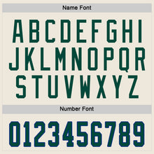 Load image into Gallery viewer, Custom Cream Green-Royal Hockey Jersey