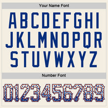 Load image into Gallery viewer, Custom Cream Royal-Orange Authentic Drift Fashion Baseball Jersey