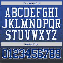 Load image into Gallery viewer, Custom Stitched Black Royal-White Fade Fashion Sports Pullover Sweatshirt Hoodie