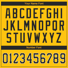 Load image into Gallery viewer, Custom Gold Black-White Performance T-Shirt