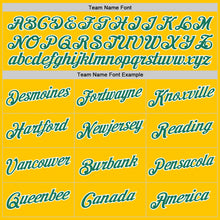 Load image into Gallery viewer, Custom Stitched Gold Kelly Green-White Sports Pullover Sweatshirt Hoodie