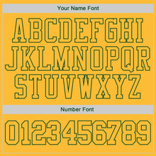 Load image into Gallery viewer, Custom Stitched Gold Gold-Green Sports Pullover Sweatshirt Hoodie
