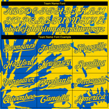 Load image into Gallery viewer, Custom 3D Pattern Design Ukraine Sunflower Nightingale Authentic Baseball Jersey