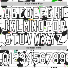 Load image into Gallery viewer, Custom Stitched Graffiti Pattern White-Black 3D Panda Sports Pullover Sweatshirt Hoodie