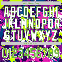 Load image into Gallery viewer, Custom Stitched Graffiti Pattern Neon Green-White 3D Sports Pullover Sweatshirt Hoodie