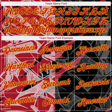 Load image into Gallery viewer, Custom Graffiti Pattern Red-Gold 3D Performance T-Shirt