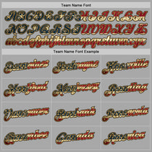 Load image into Gallery viewer, Custom Stitched Gray Vintage USA Flag-Old Gold Sports Pullover Sweatshirt Hoodie