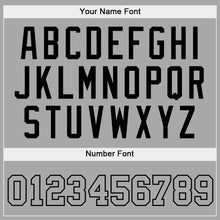 Load image into Gallery viewer, Custom Stitched Gray Gray-Black Sports Pullover Sweatshirt Hoodie