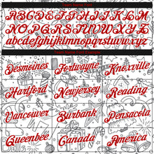 Load image into Gallery viewer, Custom Stitched White Red-White Christmas 3D Sports Pullover Sweatshirt Hoodie