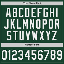 Load image into Gallery viewer, Custom Green White-Gold Authentic Baseball Jersey