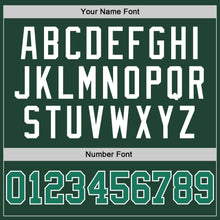 Load image into Gallery viewer, Custom Green Kelly Green-White Performance T-Shirt