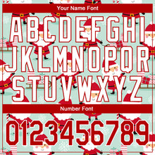 Load image into Gallery viewer, Custom Stitched Green Red-White Christmas 3D Sports Pullover Sweatshirt Hoodie