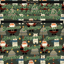 Load image into Gallery viewer, Custom Green Green-Cream Christmas 3D Performance T-Shirt