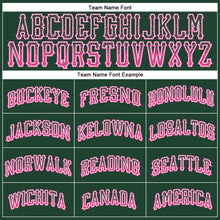 Load image into Gallery viewer, Custom Green Pink-White Authentic Drift Fashion Baseball Jersey