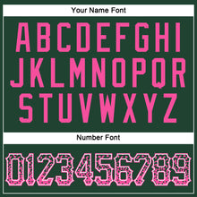 Load image into Gallery viewer, Custom Green Pink-White Authentic Drift Fashion Baseball Jersey