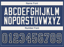 Load image into Gallery viewer, Custom Royal Black-White Drift Fashion Football Jersey