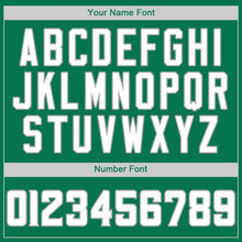 Load image into Gallery viewer, Custom Kelly Green White-Gray Authentic St. Patrick's Day Baseball Jersey