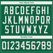 Load image into Gallery viewer, Custom Kelly Green White-Gray Performance T-Shirt