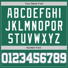 Load image into Gallery viewer, Custom Kelly Green White-Royal Authentic Throwback Basketball Jersey