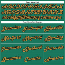 Load image into Gallery viewer, Custom Kelly Green White Pinstripe Old Gold-Black Authentic Basketball Jersey