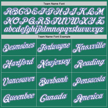 Load image into Gallery viewer, Custom Stitched Kelly Green White-Royal Sports Pullover Sweatshirt Hoodie