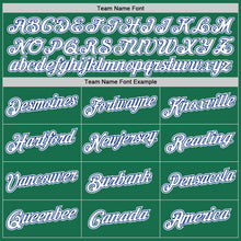 Load image into Gallery viewer, Custom Kelly Green White-Royal Performance T-Shirt