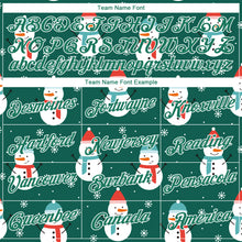 Load image into Gallery viewer, Custom Stitched Kelly Green Kelly Green-White Christmas 3D Sports Pullover Sweatshirt Hoodie