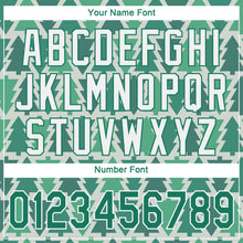 Load image into Gallery viewer, Custom Kelly Green Kelly Green-White Christmas 3D Authentic Baseball Jersey