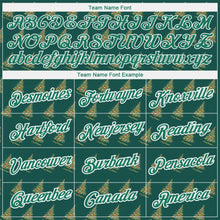 Load image into Gallery viewer, Custom Kelly Green Kelly Green-White Christmas 3D Performance T-Shirt