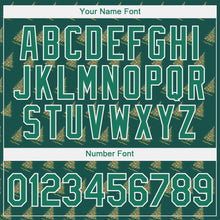 Load image into Gallery viewer, Custom Kelly Green Kelly Green-White Christmas 3D Performance T-Shirt